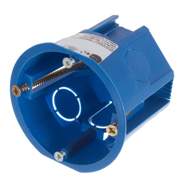 Подрозетник 68х60мм глубокий по гипсокартону 