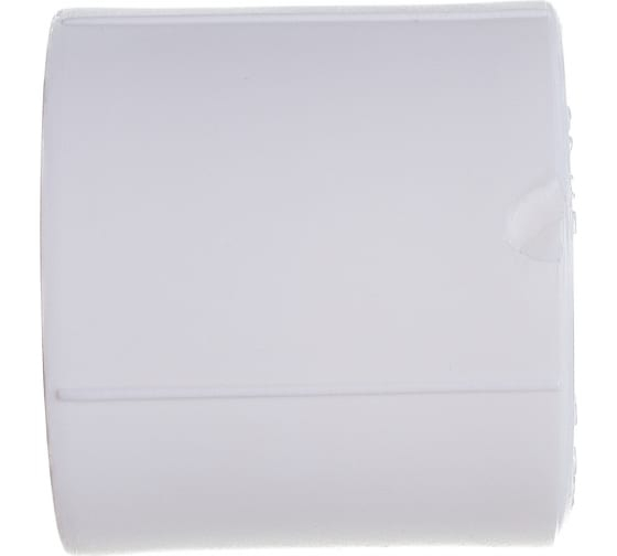 Муфта соединительная ∅50 белый полипропилен