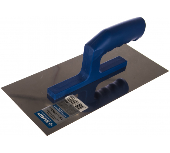 Гладилка нержавеющая с пластиковой ручкой, 130х280 мм ЗУБР