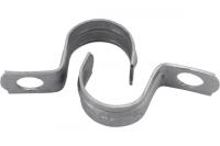 Скоба крепежная однолапковая СМО d16-17мм металл