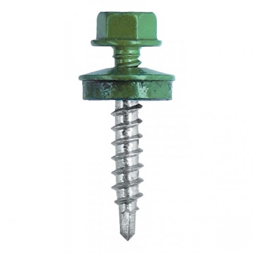Саморезы кровельные 4,8х29 сверло RAL6005 зеленый