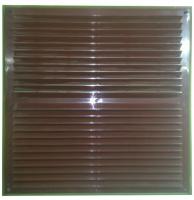 Решетка MAXPOL 350x350 коричневый