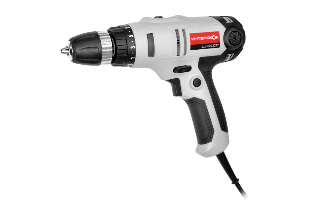 Сетевой шуруповерт Интерскол ДШ-10/320Э