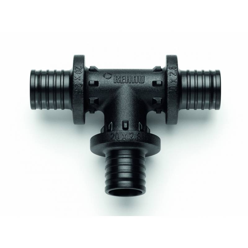 Тройник Rehau Rautitan PX 40-40-40 мм равнопроходный 