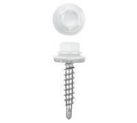 Саморезы кровельные 4,8х51 сверло RAL9003 ярко-белый