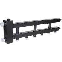 Коллектор Rommer (дублер рядный) с гидроразделителем на 3+1 контура до 60 кВт (RDG-0060-014034)