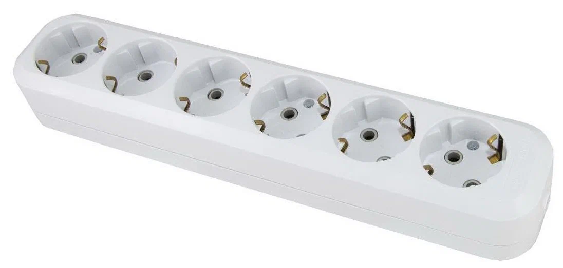 Колодка 6-гнезд с/з