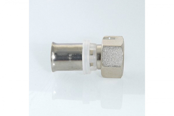 Соединитель пресс накидной гайкой 16х3/4