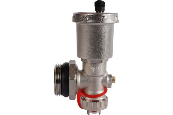 Регулируемый концевой фитинг с дренажным вентилем автоматический воздухоотводчик 1* STOUT