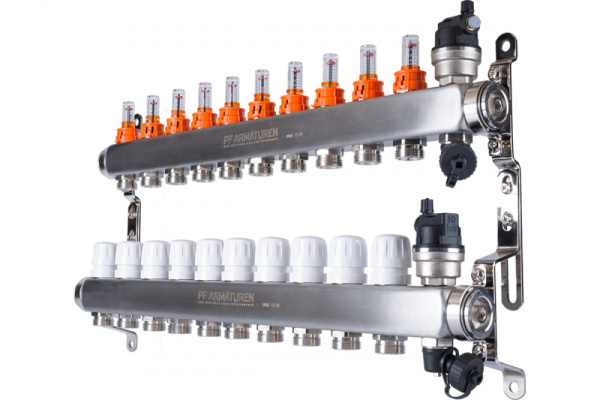 Коллекторная группа для отопления Millennium 1*х3/4x10 вых