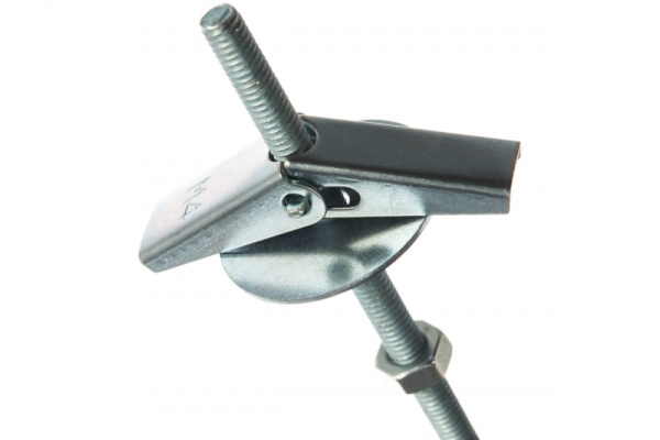 Дюбель складной пружинный с полукольцом М4х75	цена за 1шт