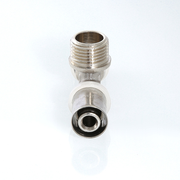 Тройник пресс перех. нар. 20х1/2х20