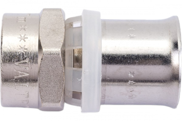 Соединитель пресс накидной гайкой 20х1/2