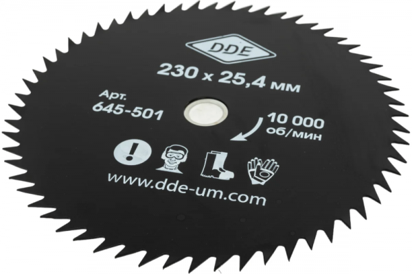 Диск для тримеров 60-х зубчатый