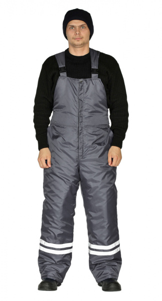 Костюм зимний СТИМ куртка полукомбинезон. цвет: т.синий оранжевый 48-50 рост 182-188 см