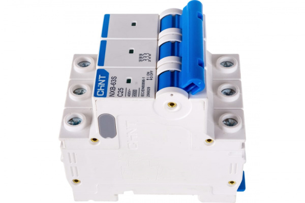 Выключатель автоматический модульный 3п C 25А 4,5кА NXB-63S CHINT