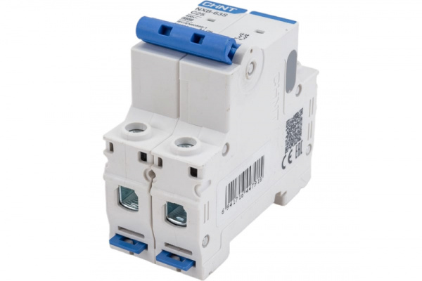 Выключатель автоматический модульный 2п C 25А 4,5кА NXB-63S CHINT