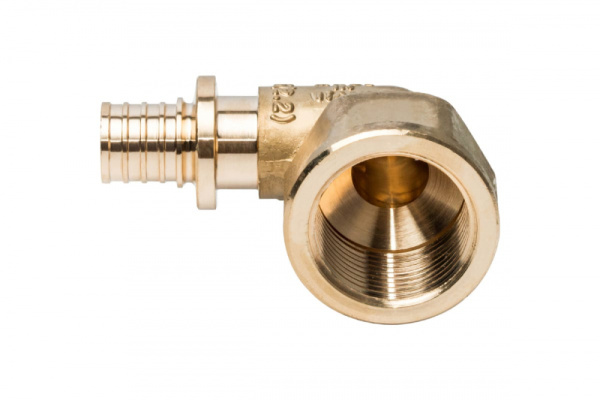 Угольник-переходник с внутренней резьбой 16xRp 3/4″ STOUT