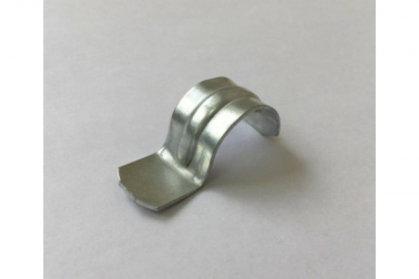 Скоба крепежная однолапковая СМО d25-26мм металл