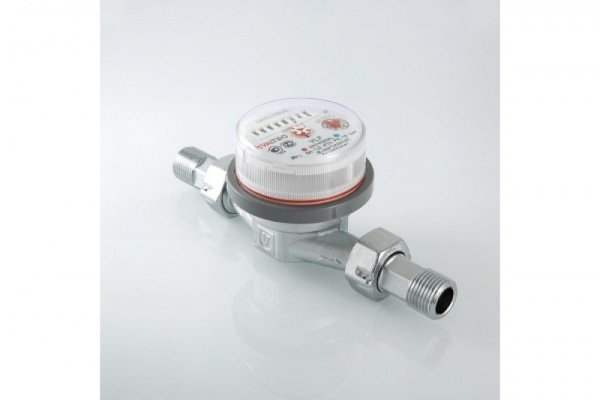 Водосчетчик 1/2 универ., квартирный,до +90*С 1,5м3 1/2" 110мм Valtec