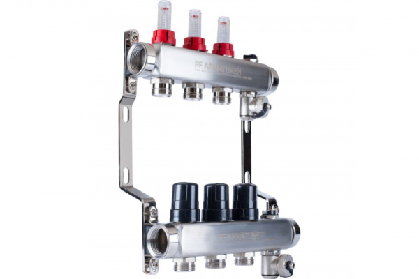 Коллекторная группа для отопления Millennium 1*х3/4x3 вых