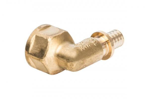 Угольник-переходник с внутренней резьбой 16xRp 3/4″ STOUT