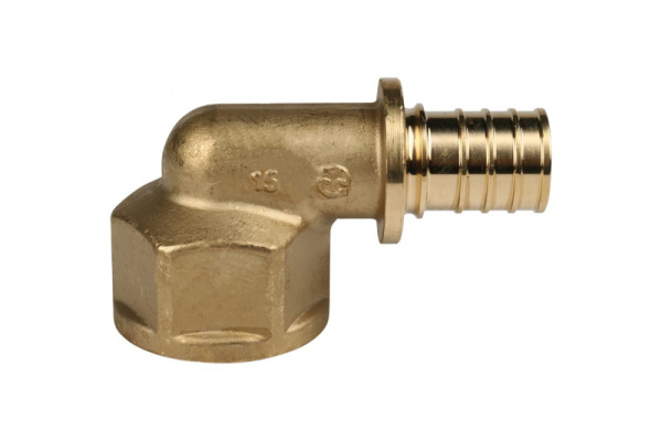 Угольник-переходник с внутренней резьбой 25xRp 1″ STOUT