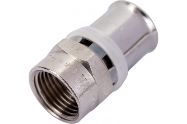 Соединитель пресс накидной гайкой 20х1/2