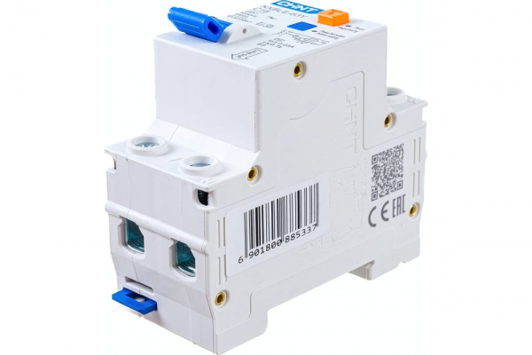 Выключатель авт. диф. тока NXBLE -63Y CHINT 1п+N С16А 30мА тип АС 4.5кА