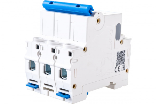 Выключатель автоматический модульный 3п C 63А 4,5кА NXB-63S CHINT