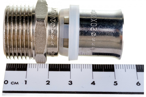 Соединитель пресс перех. нар. 20х3/4