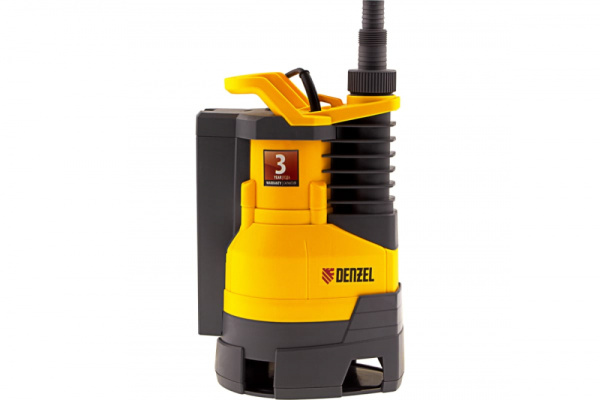 Насос дренажный Denzel DPX800, 800Вт, подъем 8м, 13500л/ч