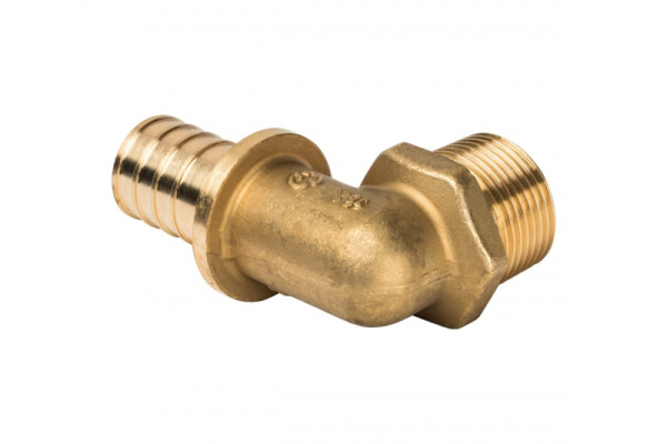 Угольник-переходник с наружной резьбой 25xR 3/4″ STOUT