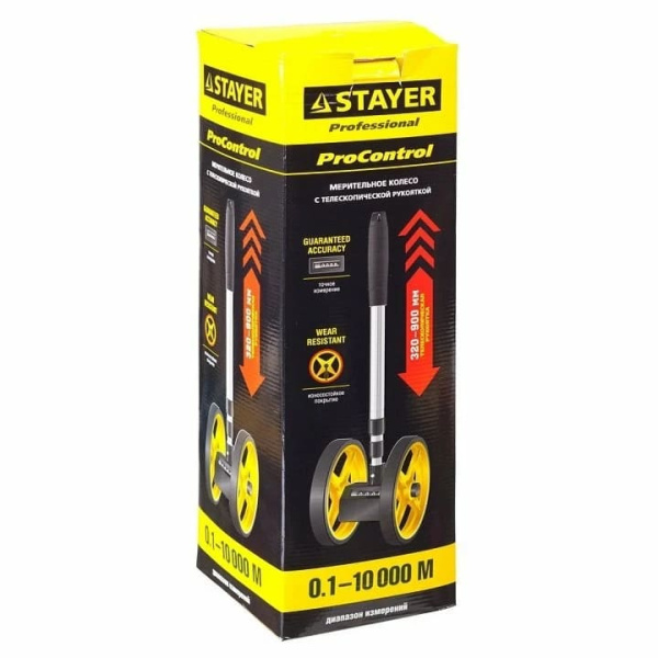 Мерительное колесо STAYER PROFESSIONAL, 9999 м