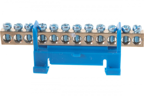 Шина нулевая на DIN-рейку 12х1