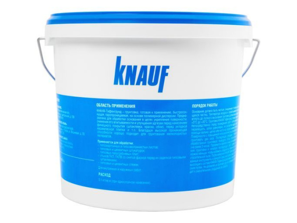 Грунтовка Кнауф Тифенгрунд (Knauf Tiefengrund) 10л