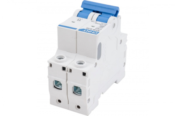 Выключатель автоматический модульный 2п C 63А 4,5кА NXB-63S CHINT