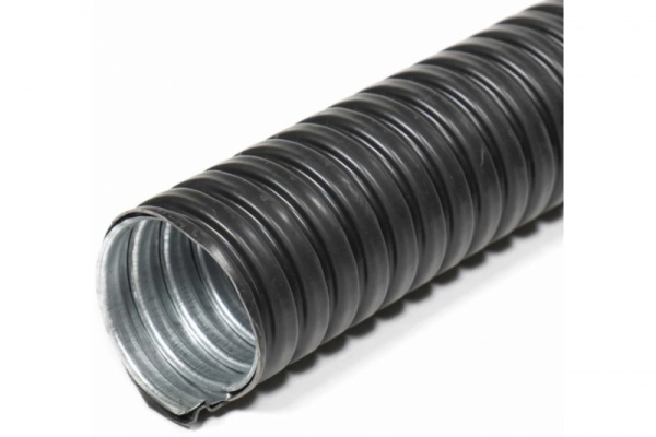 Металорукав Электрический в ПВХ изоляции 18 Протяж 50м.