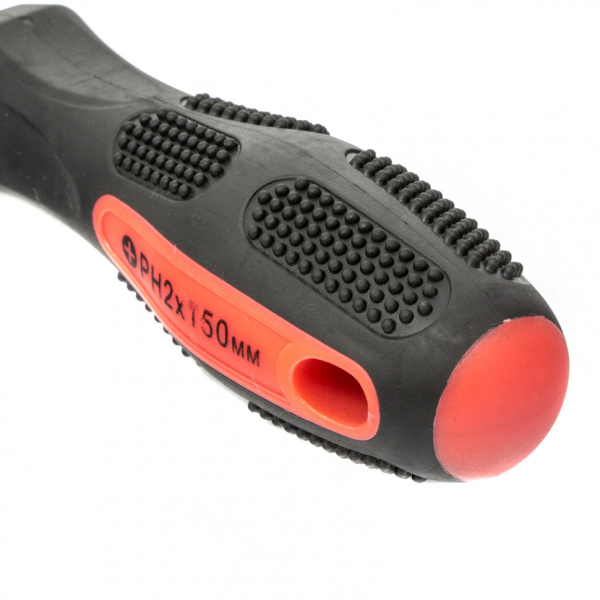Отвертка Anti-Slip PH2 х 150 мм двухкомпонентная рукоятка MATRIX