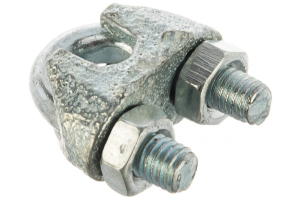 Дугообразный зажим троса 5мм DIN741