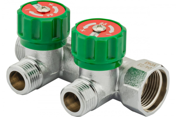 Регулирующий коллектор плоское уплот.3/4х1/2х3 вых. Millennium