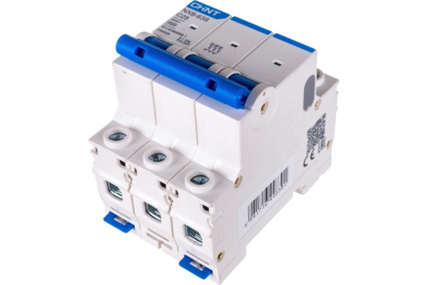 Выключатель автоматический модульный 3п C 25А 4,5кА NXB-63S CHINT