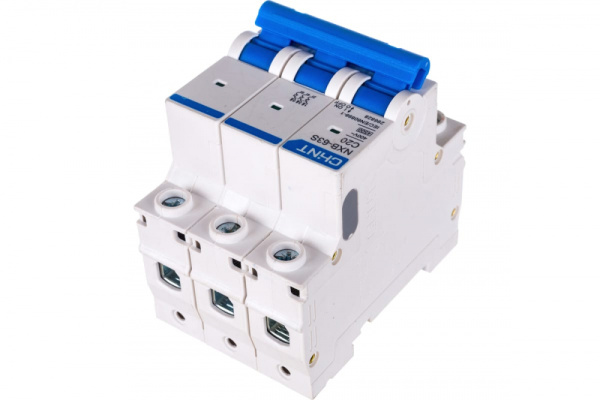 Выключатель автоматический модульный 3п C 20А 4,5кА NXB-63S CHINT