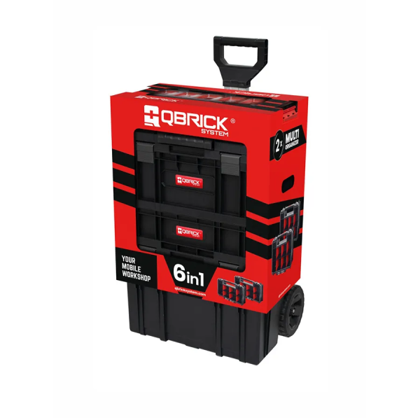 Ящик для инструмента QBRICK SYSTEM TWO 6 in1 535х390х820мм