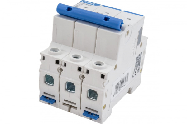 Выключатель автоматический модульный 3п C 10А 4,5кА NXB-63S CHINT