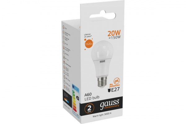 Лампа светодиодная Е27 20W