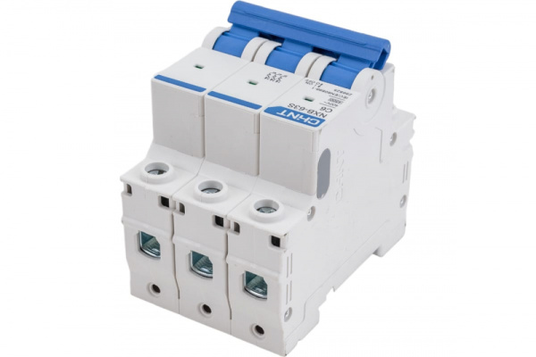 Выключатель автоматический модульный 3п C 6А 4,5кА NXB-63S CHINT