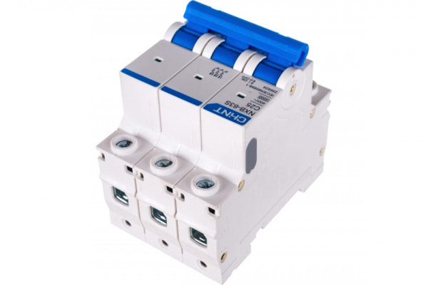 Выключатель автоматический модульный 3п C 25А 4,5кА NXB-63S CHINT