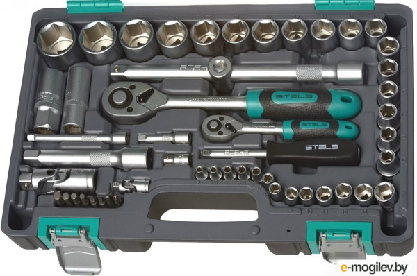 Набор инструментов, 1/2, 1/4, STELS 69 предметов