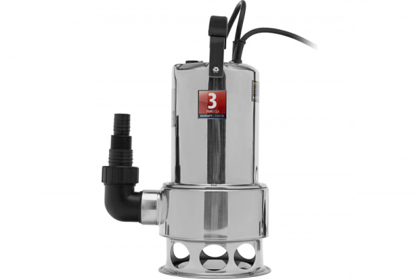Насос дренажный Denzel DPL800X, 800Вт, подъем 7м, 16500л/ч